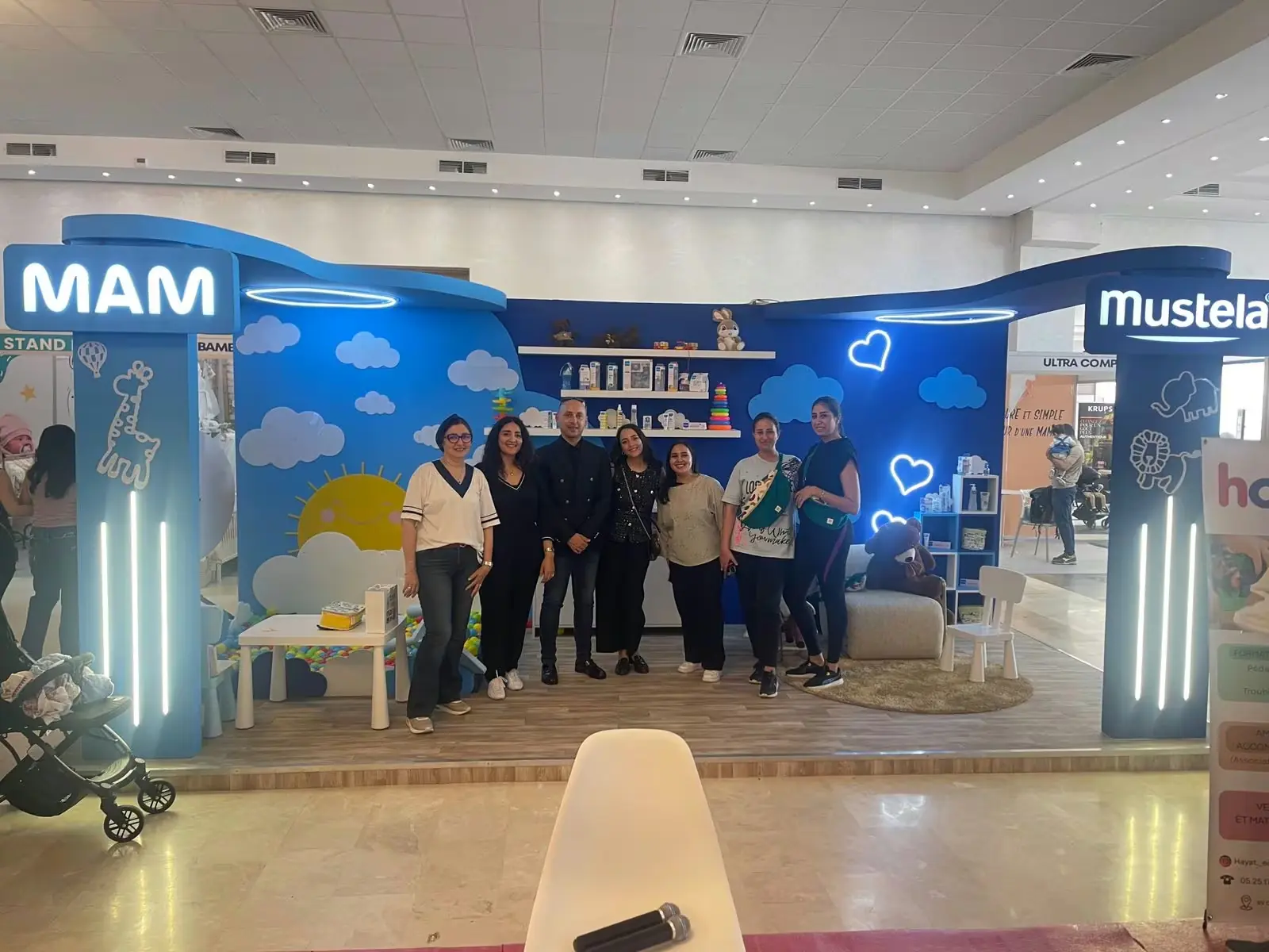 Stand MAM et Mustela